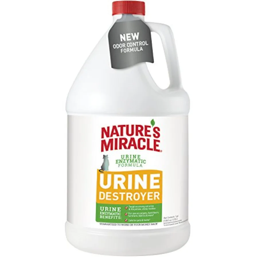 

Urine Destroyer Cat Urine Enzyme Cleaner Pour 128 fl oz