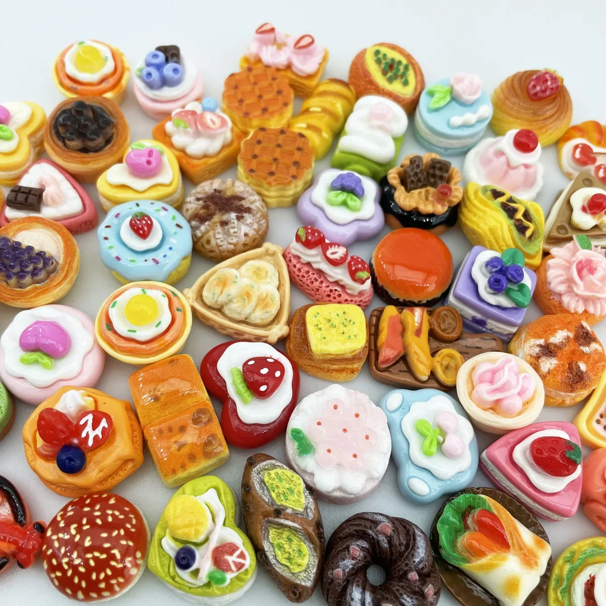 20Pcs Simulation Miniatur Lebensmittel Spielzeug Haus Spielen Spielzeug Sammlung Set Küche Pretend Spielen Zubehör