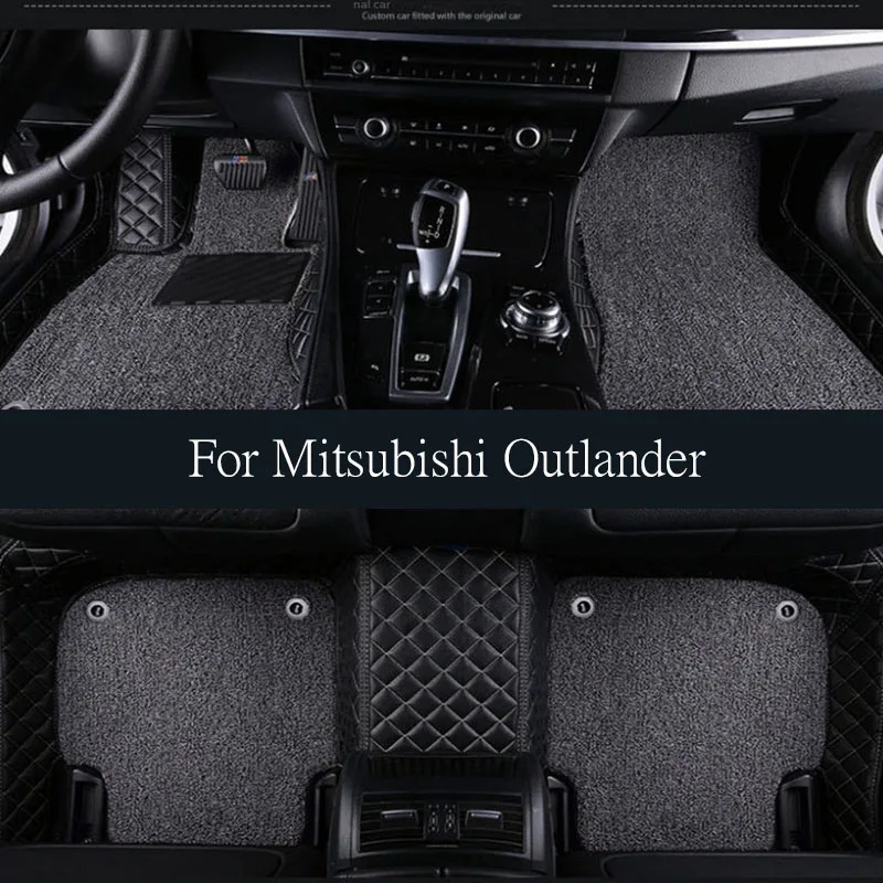 

3D TPE RHD Floor Car Mat For Mitsubishi Outlander 2015-2022 Car Floor Liner Tray Foot Pad Carpet Mat Right Driver trunk mat