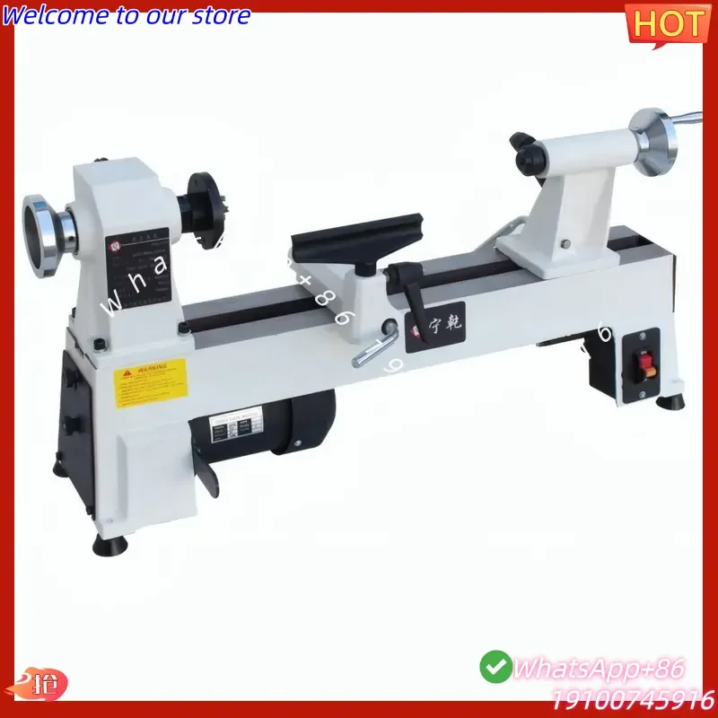 2026Hot JWL-1218VD Wood Lathe 750W Pure Copper Motor Cast Iron Bed for Bowl Turning Hollowing Wood Art Craft DIY Projects