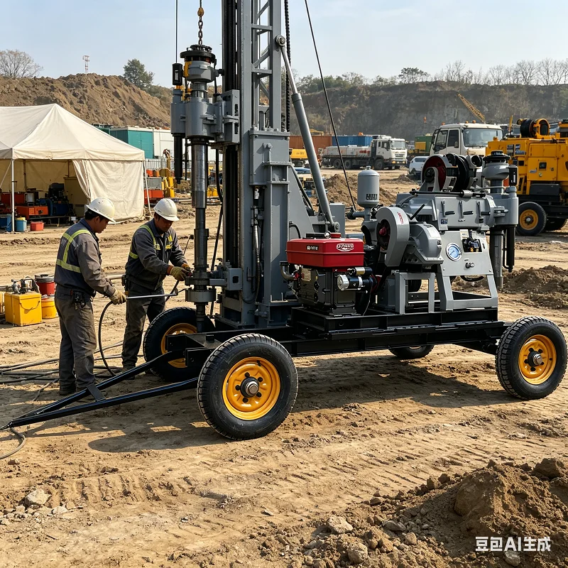 Customized Factory Sale Vertical Spindle Mineral Exploration Diamond Core Drilling Rig Mining Exploration Core Drill