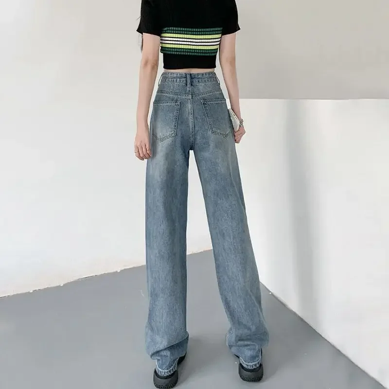 Pantaloni da sesso con apertura sul cavallo all'aperto Pantaloni hotpants esotici Donna Fidanzato Jeans strappati Pesca Hip Denim Y2k Pantaloni Coppia Casual Streetwear