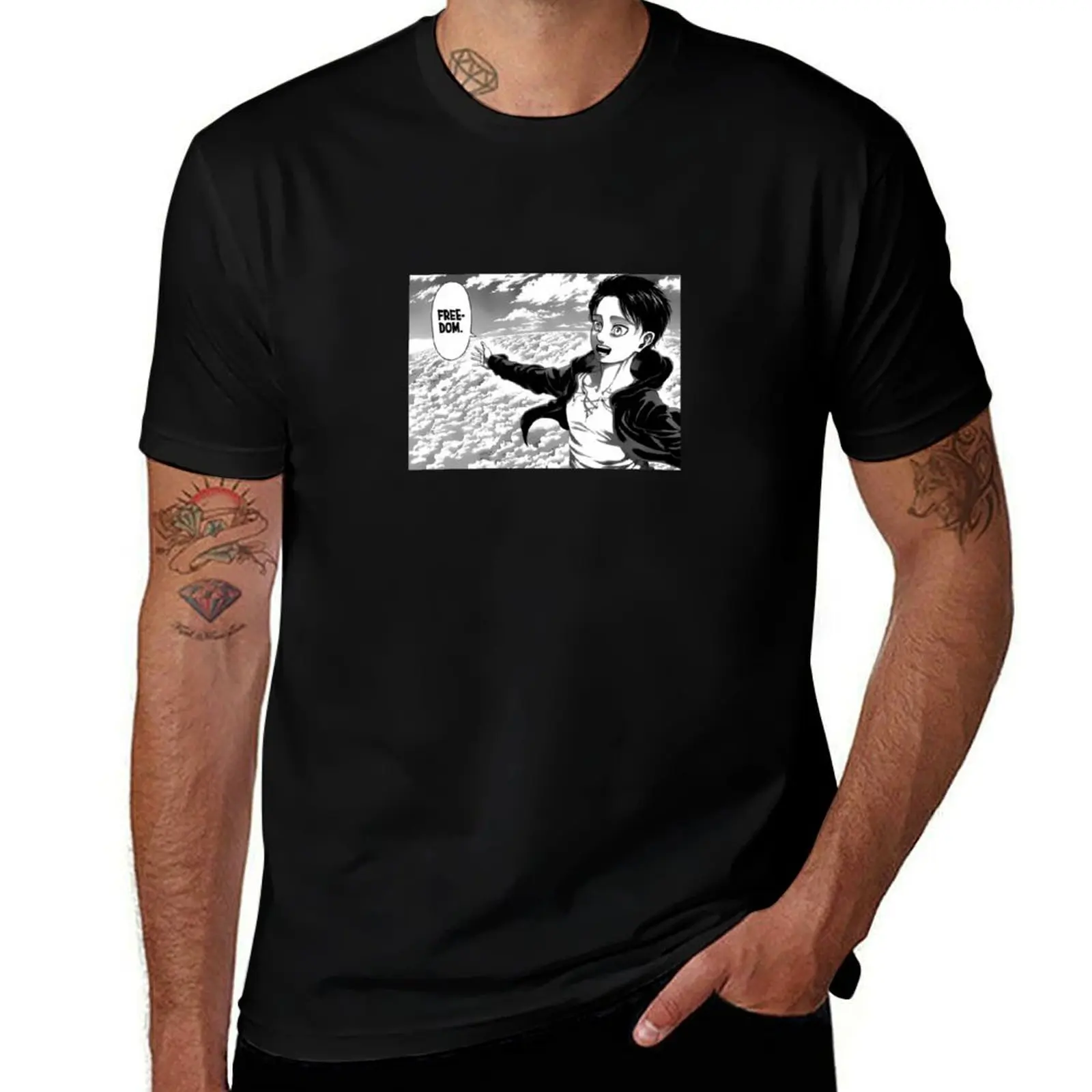 

Eren Freedom T-Shirt t shirt man cotton funny t shirts man T-Shirt