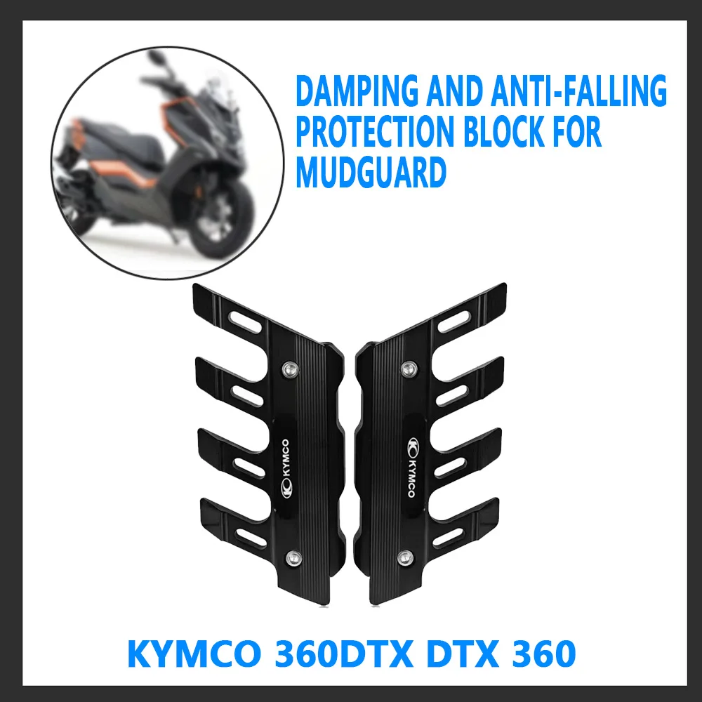 para-kymco-360dtx-dtx360-guardabarros-delantero-cnc-modificado-bloque-de-proteccion-contra-caidas-y-absorcion-de-impactos