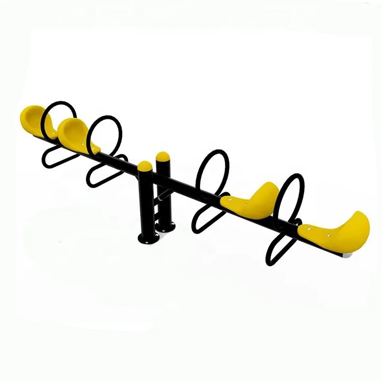 Durable 4-Seat Metal Seesaw In - Kids Outdoor Adventure Park recension och pris
