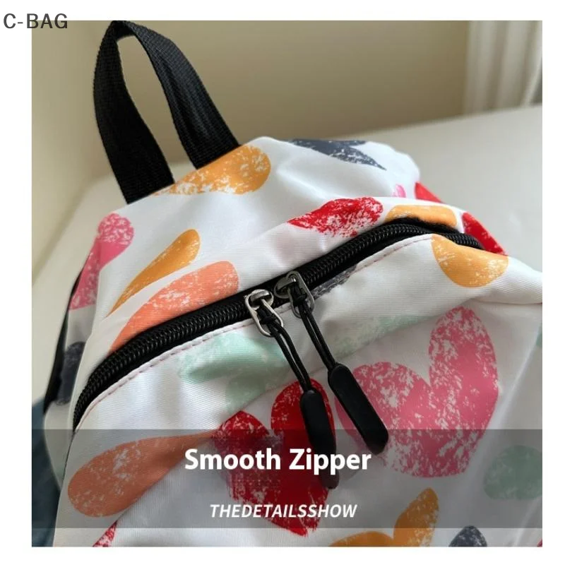 グラフィティカラーブロック軽量女性バックパック学生バックパックかわいいバックパック漫画バックパックデザイナーバッグスクールバッグ