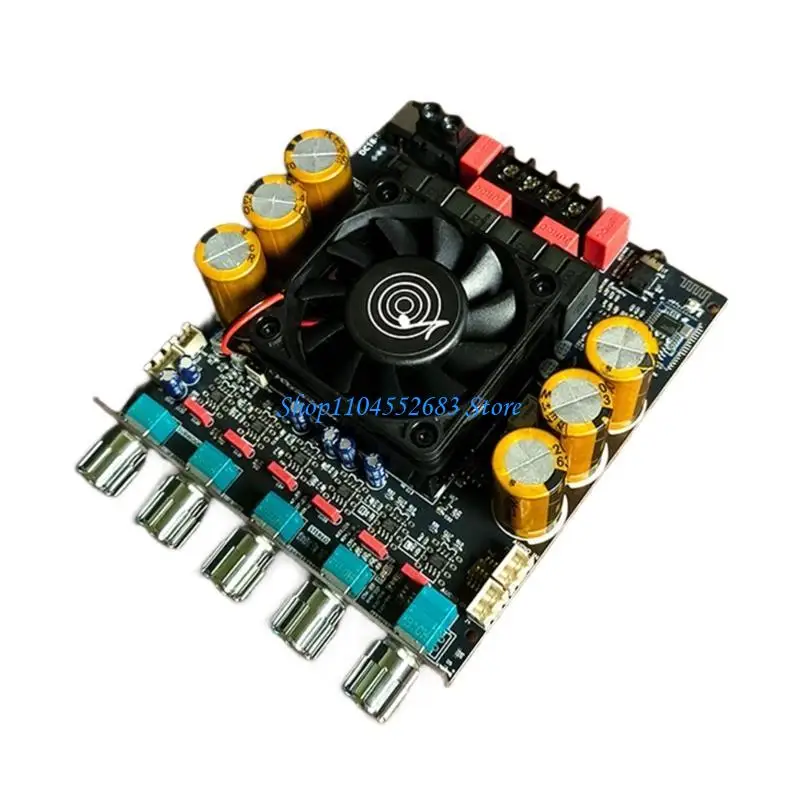 Y6GD Professional Bluetooth-compatible Amplifier Board With Subwoofer Expansion APTX 24Bit ES9023 TPA3255 Chipset