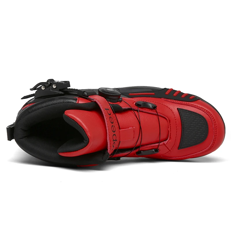 الشتاء الدراجات أحذية الرجال النساء دراجة نارية أحذية واقية عالية أعلى الدراجات أحذية النايلون سرعة الدراجة ركوب الخيل دراجة أحذية رياضية