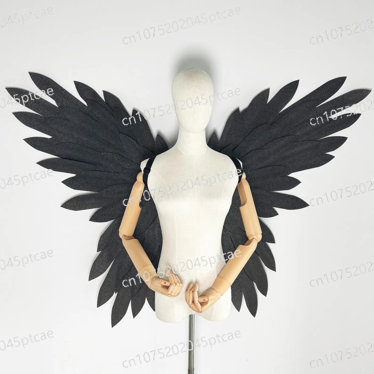 Moving Feather Costume Wings for Stage Performance Electric Fantasy Feather Wings for Adult Cosplay