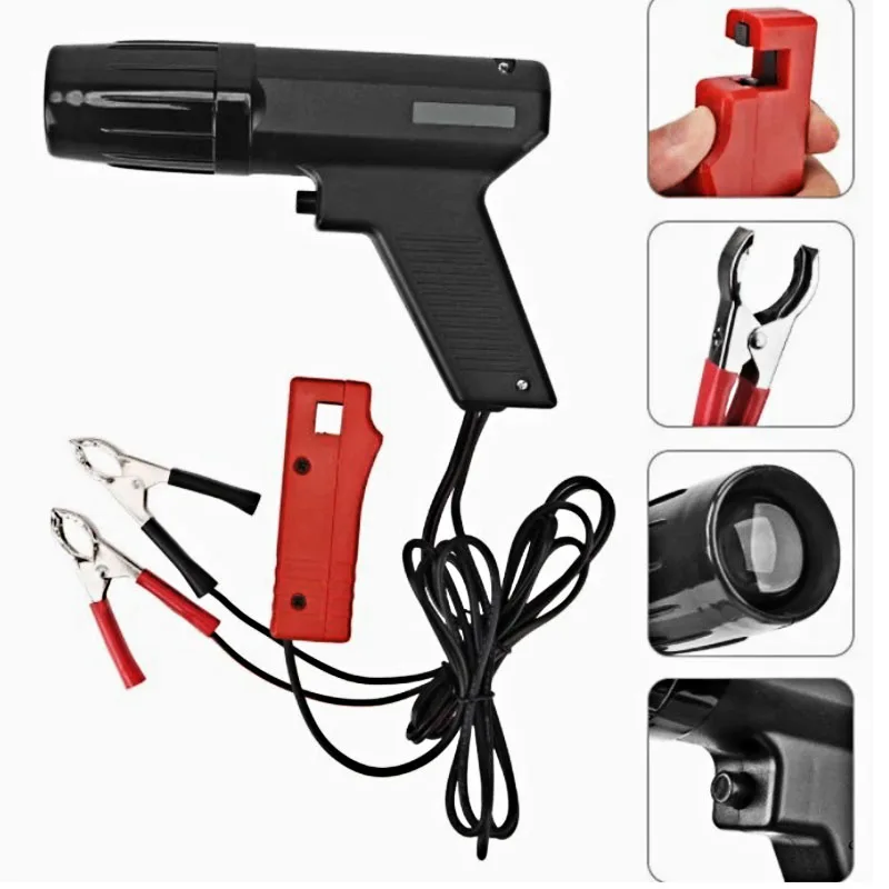 

12V Ignition Timing Gun TL122 Engine Timing Tool Car and Motorcycle Engine Diagnostic and Repair Tool Strobe Light Tester