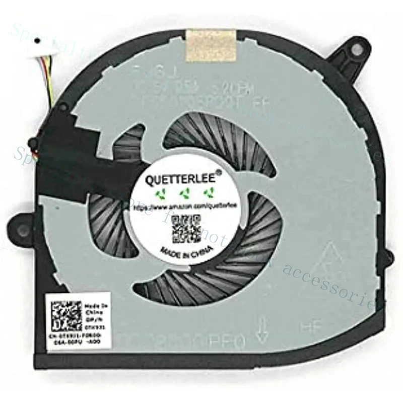 A+ ForDell XPS 15 9570 9560 XPS 9570 15.6 0TK9J1 DFS501105PQ0T FJ6J GPU Fan