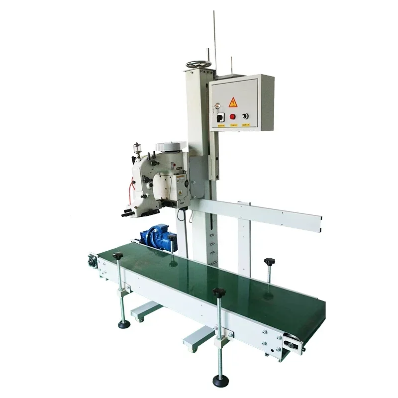 

Automatic sealing and sewing machine, woven bag sealing machine, rice bag small