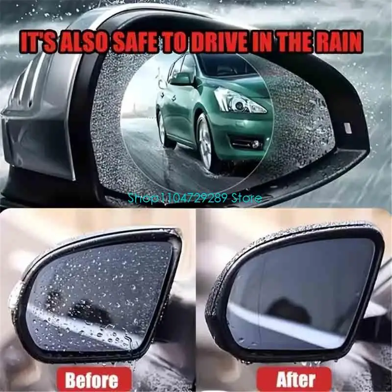 D8KE Automotive Glass Cleaning Cream for Windshield Care, Hand Polish Compound for Water Buildup and Film Cleanup, Includes