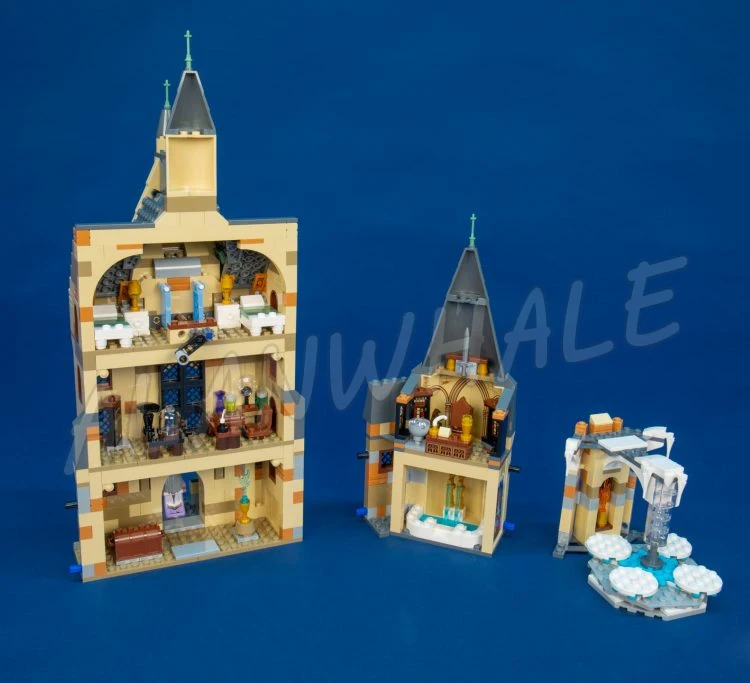 958pcs Magical World of Wizards School Clock Tower Castle Yule Ball 11344 Building Blocks toy Compatible With Model