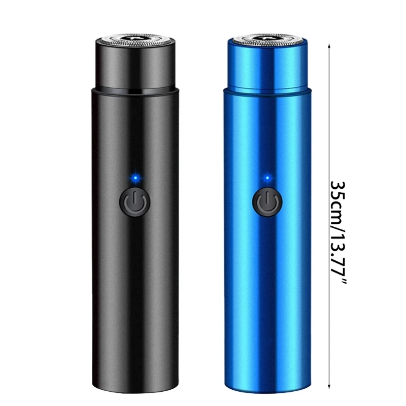 M2EE มินิ USB เครื่องโกนหนวดไฟฟ้าสำหรับผู้ชายอัตโนมัติทริมเมอร์มีดโกนแบบชาร์จไฟแบบพกพามีดโกนหนวดเครื่องโกนหนวดท่องเที่ยว