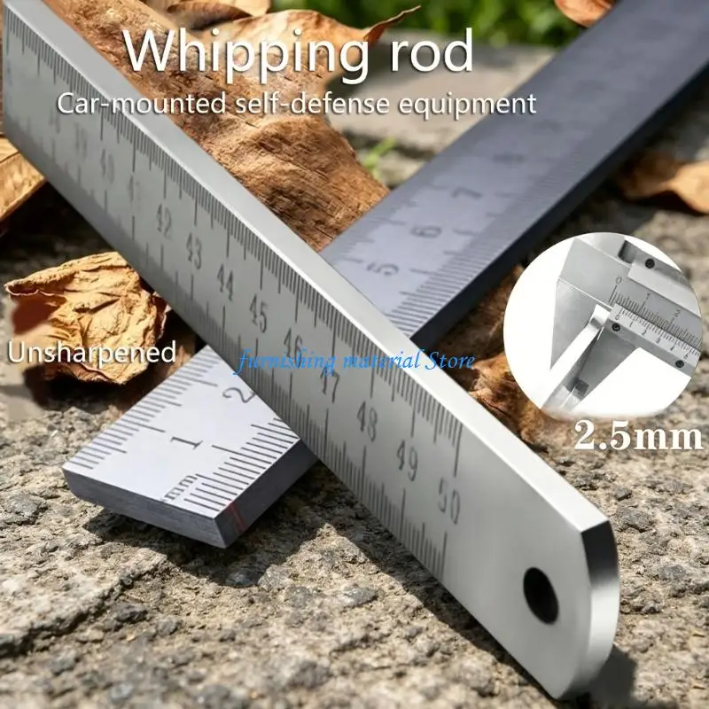 Y5GD 2.5Mm Thick Precisions Stainless Steel Measuring Ruler With Inches And Marking For Professional Use
