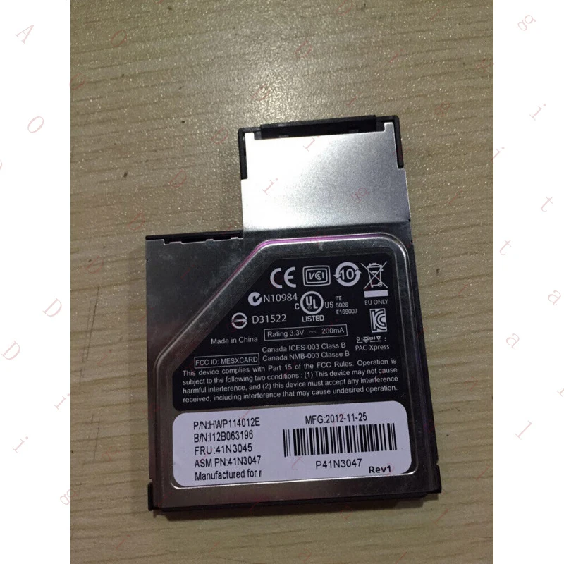 BR  41N3045 41N3047 Laptop for Thinkpad X220 X230 X220T Express Smart card reader