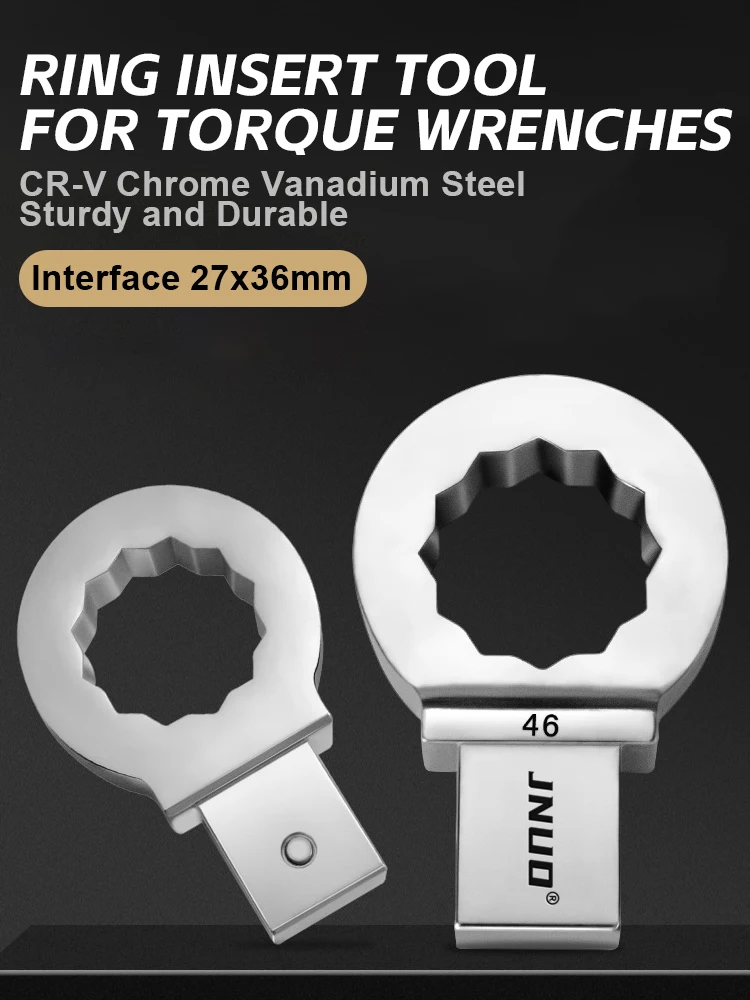 

Jingnuo 27*36 мм со сменной головкой, динамометрический ключ, сверхмощная головка с цветком сливы, универсальная линза с крутящим моментом и высоким крутящим моментом