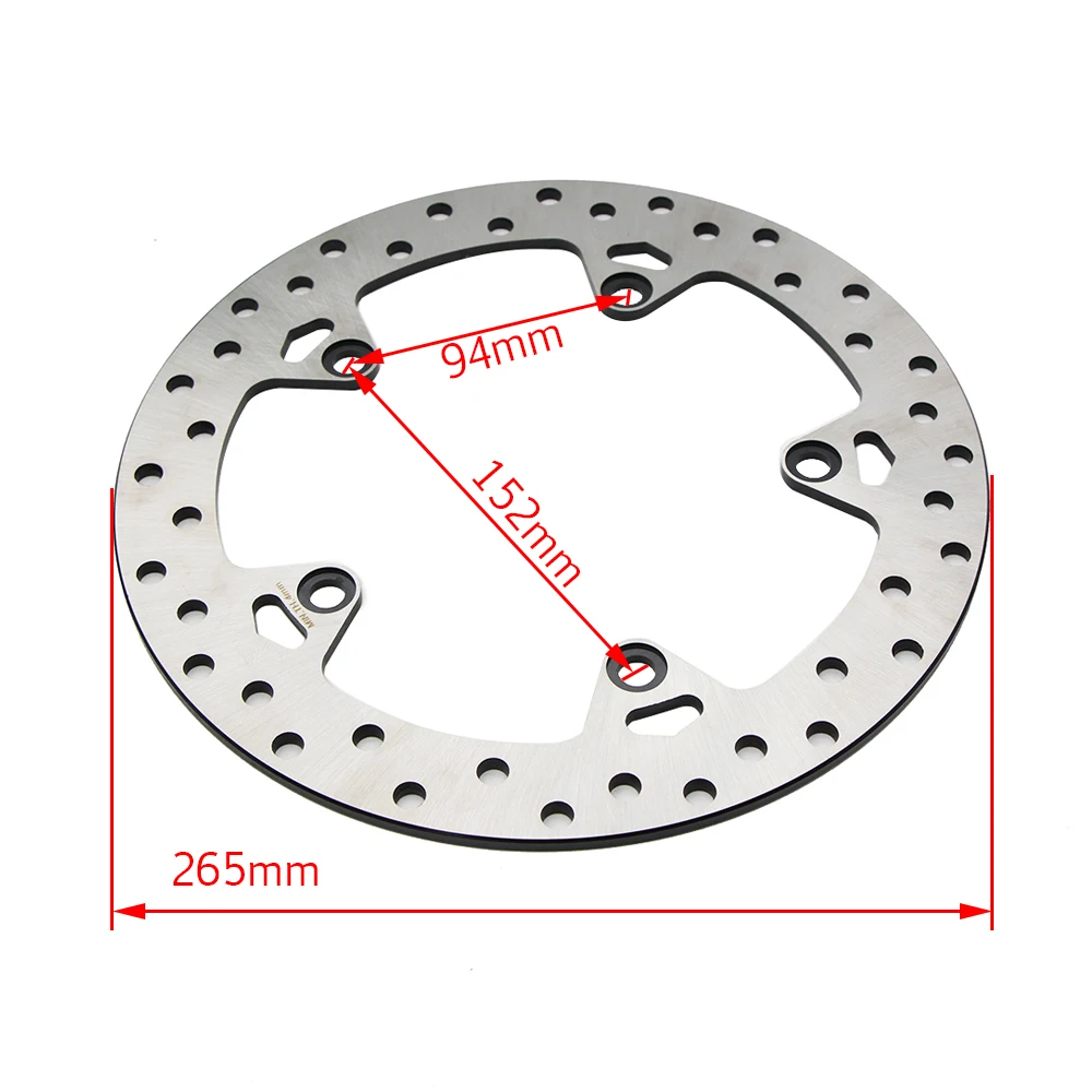 Motorcycle Rear brake disc For BMW R Nine T K21 1170cc R1200GS K25/0307 Discs have loose bobbins C400X F700GS F800GS S1000XR
