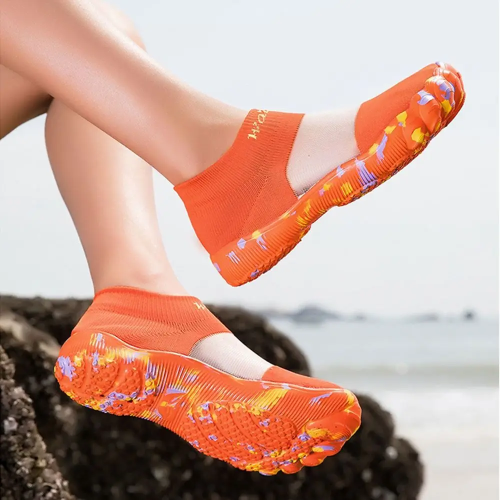 Gym Flats Anti-Slip Wading Shoes Quick-Drying Breathable Aqua Shoes Water-Resistant Durable Barefoot Shoes Snorkeling