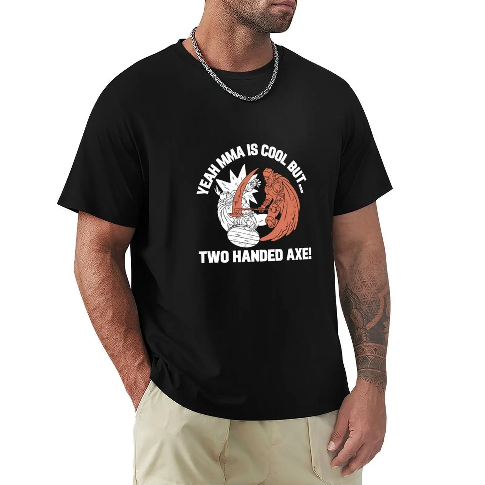 Buhurt better than MMA - There are two-handed axes! - Armored historical full contact T-Shirt