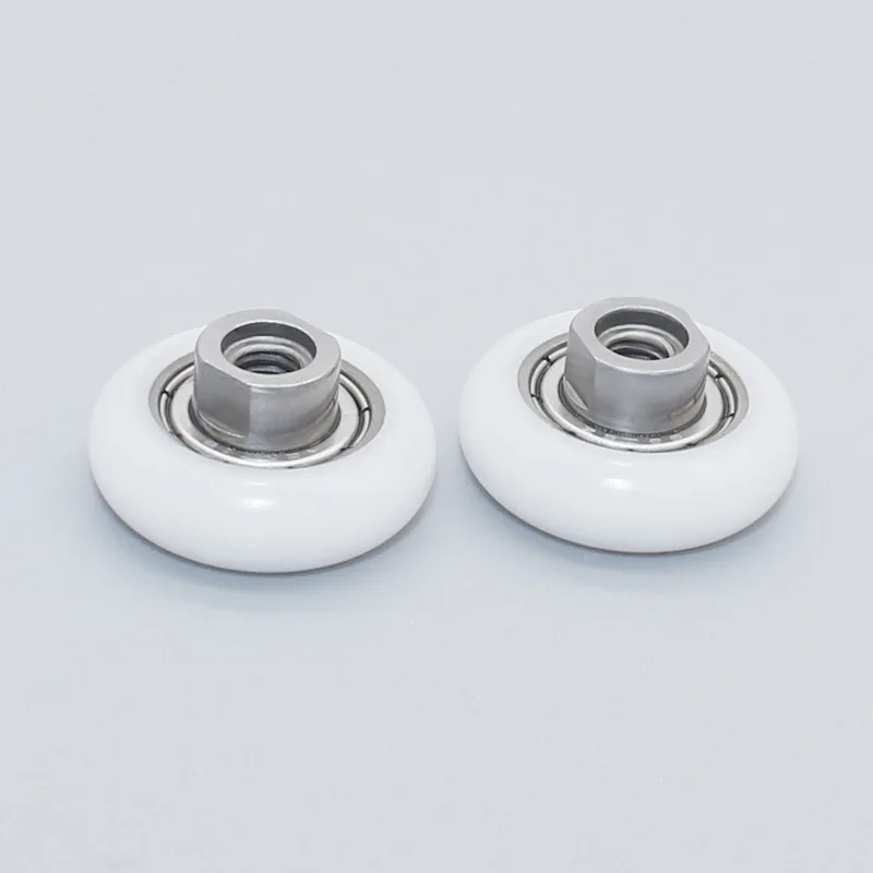 Stainless steel bearing coated POM pulley S605ZZ/RS small wheel is suitable for sliding doors and windows of high-end shower