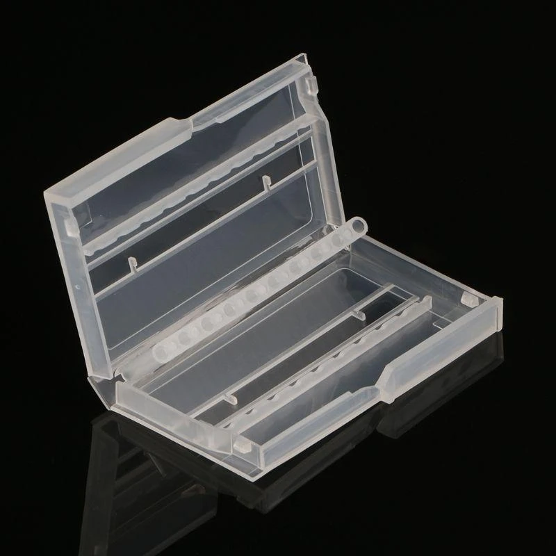 Bit per trapano per unghie da 10 fori per casella plastica in plastica per fresature a scatola vuota HoldE C7AC