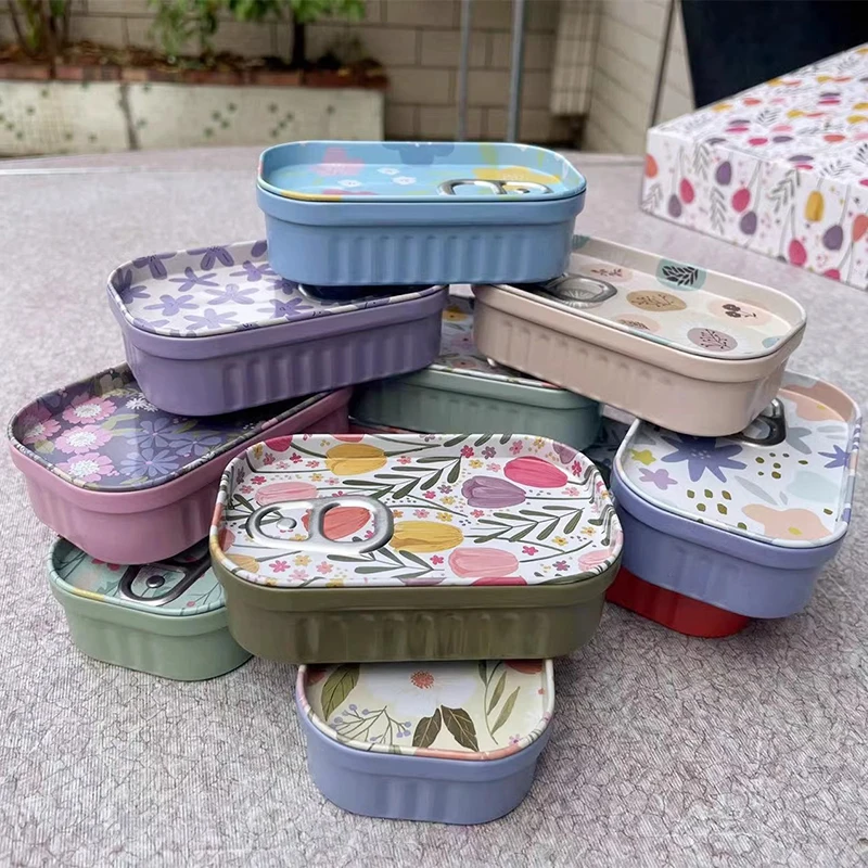 New Creative Small Tin Box, Can, Shape, Tin Box, Coin Earrings, Jewelry, Storage Box, Drawer Organizer And Storage