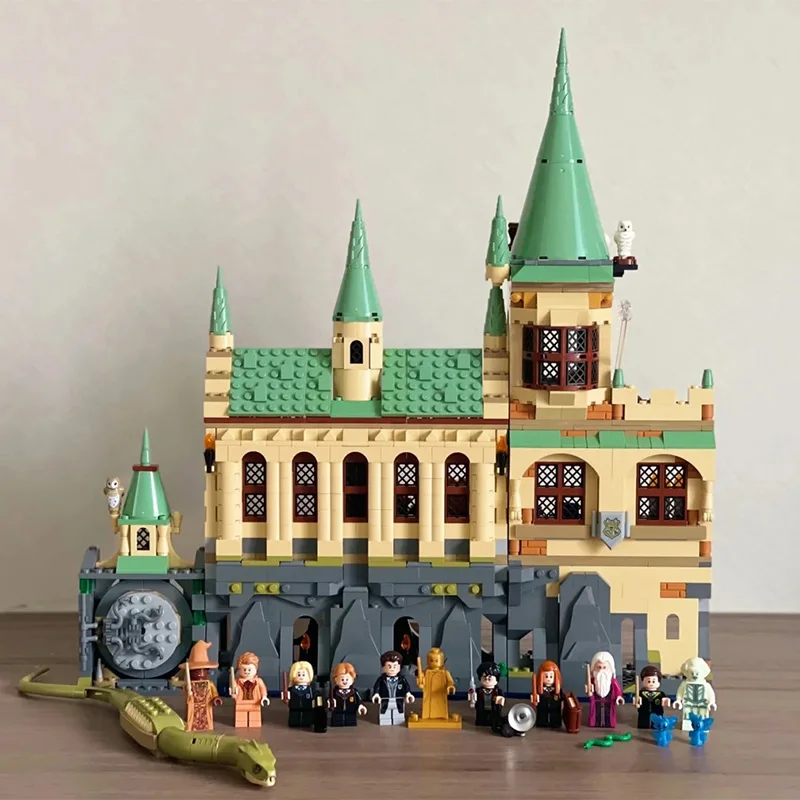 MINISO Magic Movie 76389 Chamber of Secrets Building Model Building Blocks Children's Educational Toys Christmas Birthday Gift