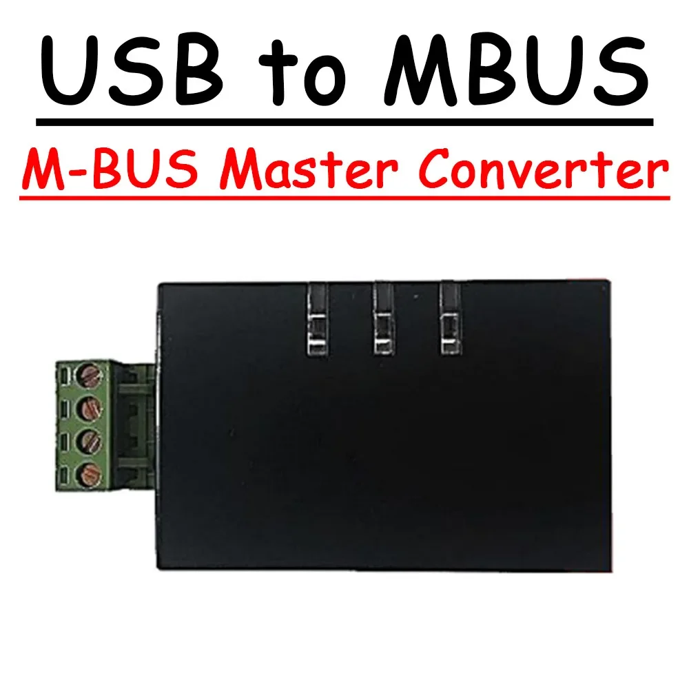 معزولة MBUS إلى USB محول رئيسي M-BUS مجال البيانات تصحيح الأخطاء اختبار الاتصالات لعداد الكهرباء مقياس حرارة المياه #1