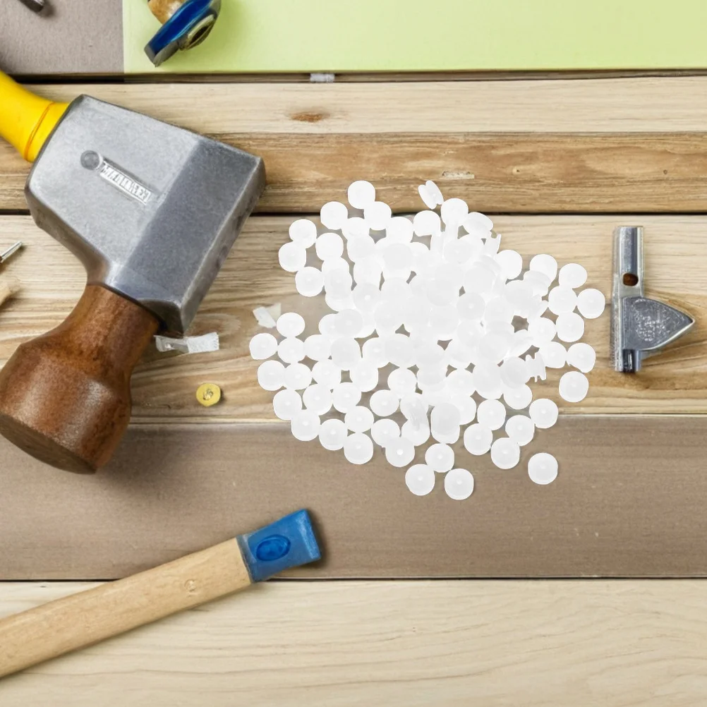 60 قطعة مجموعة تروس البكرة التعليمية حزام من البلاستيك الأبيض عجلات بكرة متينة مدمجة سهلة التركيب لنماذج المحرك الصغير ذاتية الصنع #2