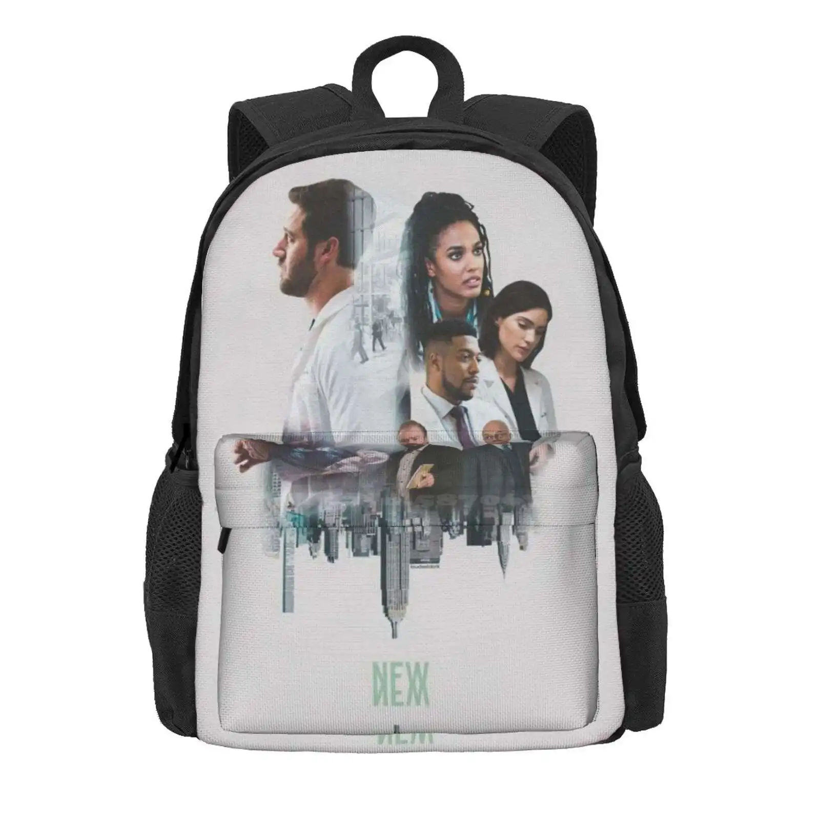 New Amsterdam 2 Hot Sale Schoolbag Backpack Fashion Bags New Amsterdam New York City Max Goodwin London Ryan Eggold Helen