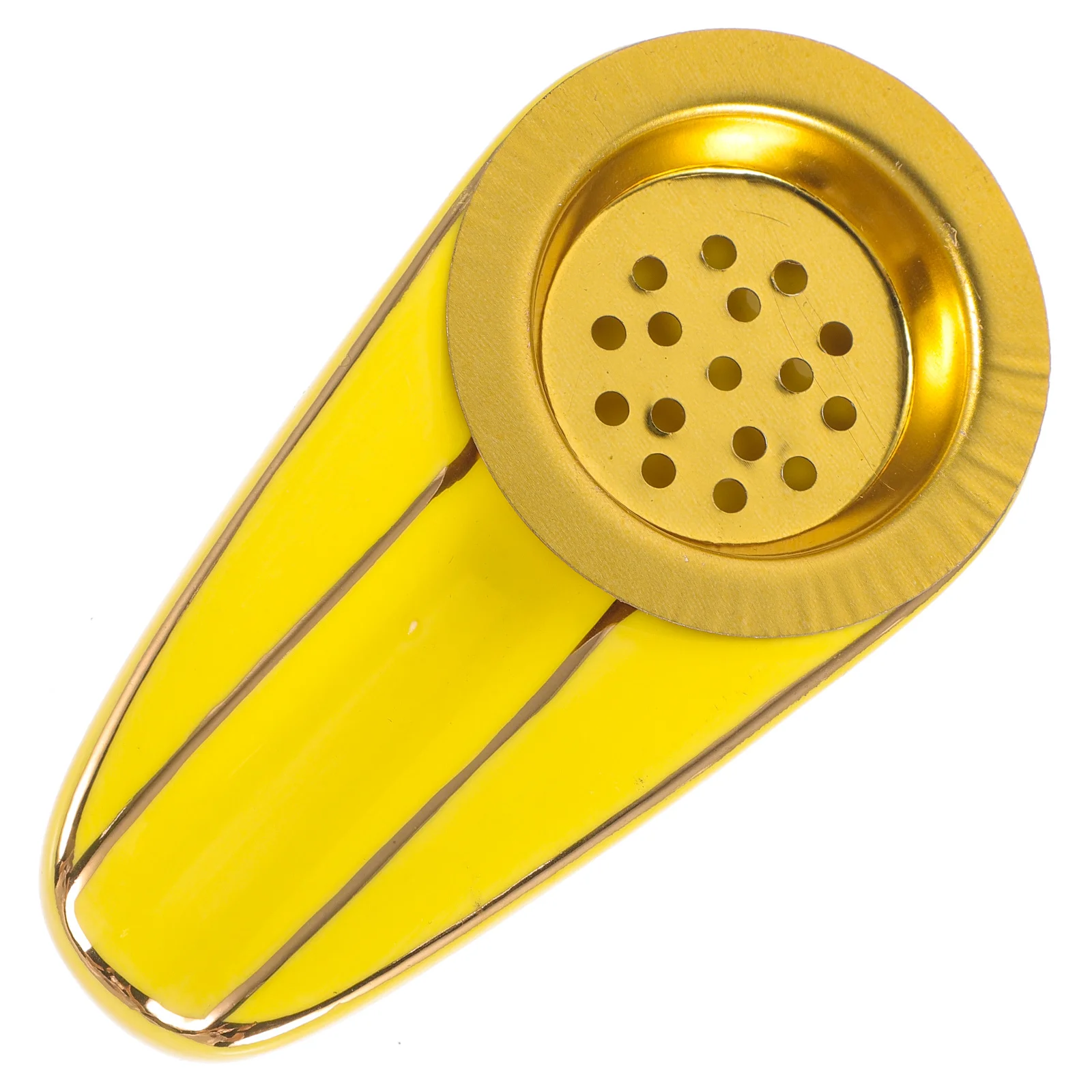 

Gold Edge Ceramic Incense Stick Burner Holder Home Office Meditation Yoga Room Table Decoration Censer Incense Stick Burner