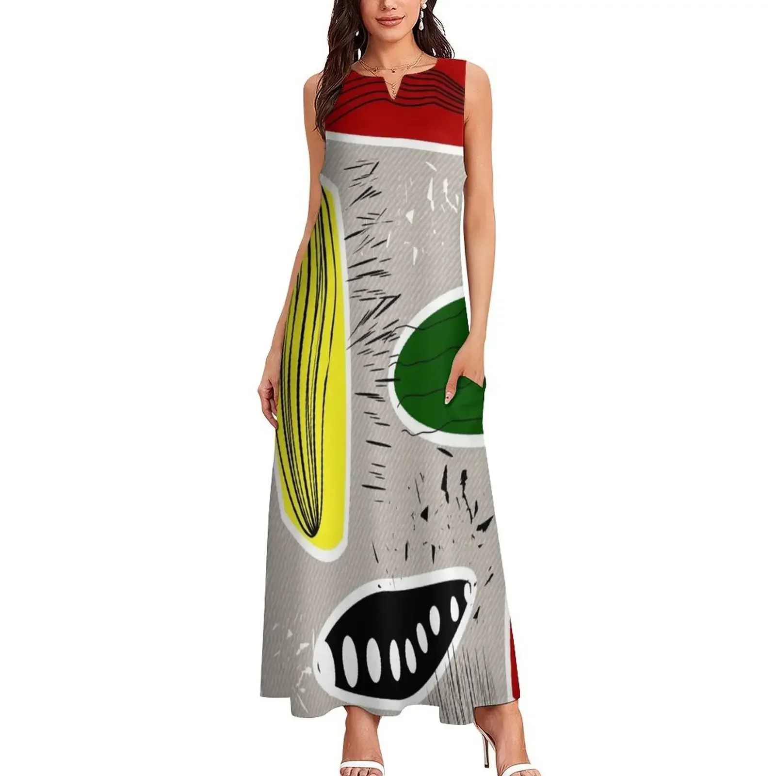 Vestido largo abstracto de mediados de siglo, vestidos de novia de estilo coreano para mujer, vestido de graduación, ropa de graduación 2025, vestido