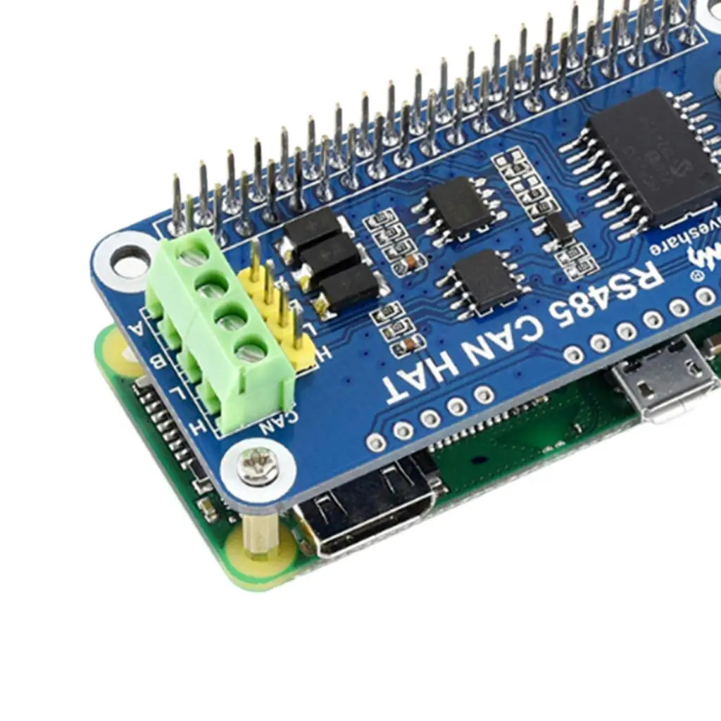 CAN Module UART Communication Board Multicolor Half Duplex Adapter for Raspberry Pi Zero 2W 5 Hat Starter Kit