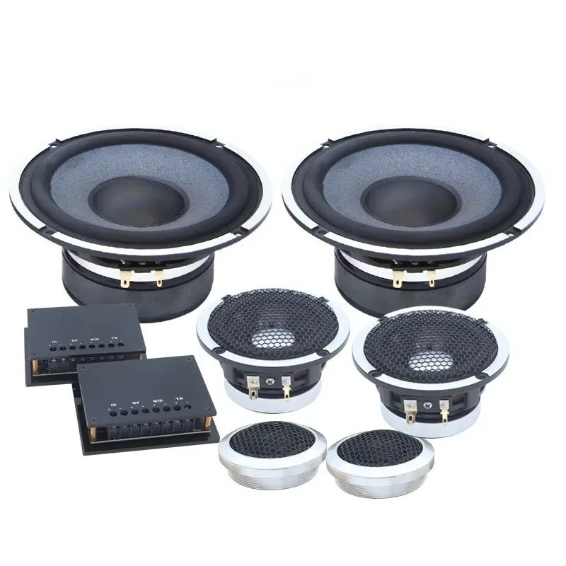 6.5 Inch 3-Way Component Car Speakers - 1.5
