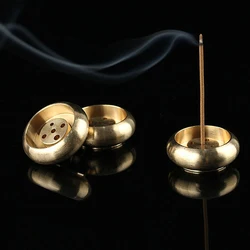 Metal Bodhi Leaf Incense Tray Incense Burner Incense Holder Ash Catcher Censer Meditation Home Decor Incense Stick Plate