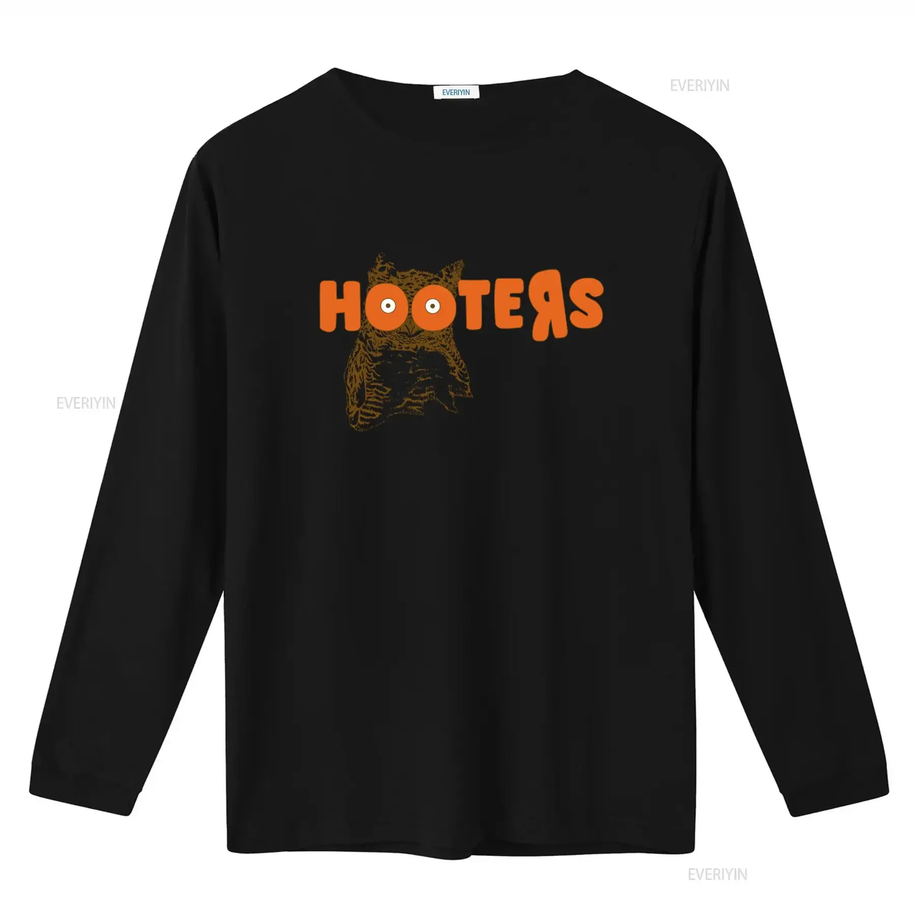 Hooters Owl T Shirt Best Seller USA Waitress Bird Design Funny Movie Music Meme Top Unique Print vintage Washed streetwear