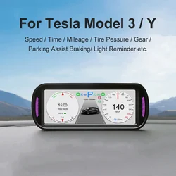 Hud Head-up Display per Tesla Model Y tachimetro pannello cruscotto digitale per Tesla Model 3 2019-2022 6.8 ''HD IPS Touch Screen