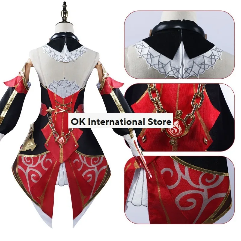 Chev reuse Cosplay Kostüm Genshin Impact Cosplay Kostüm Frau Spiel Charakter Cosplay Party Outfits