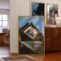 Bakar Halo Poster HD Art Sticky Wall Waterproof Home Living Room Bedroom Bar Aesthetic Decoration