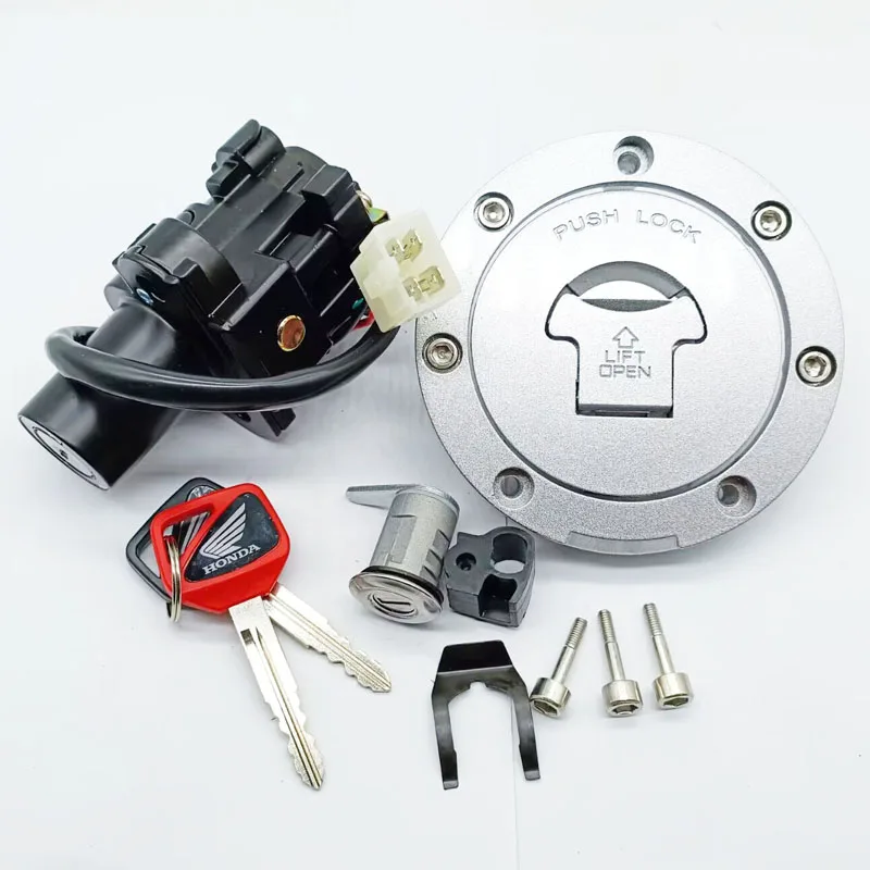 

Ignition Switch Gas Cap Seat Lock Key Set ForHonda CBF1000 06-2010/CBF600S (ABS) 2004-2009/ CBF500 04-2005/CBF600 (Naked) 04-09