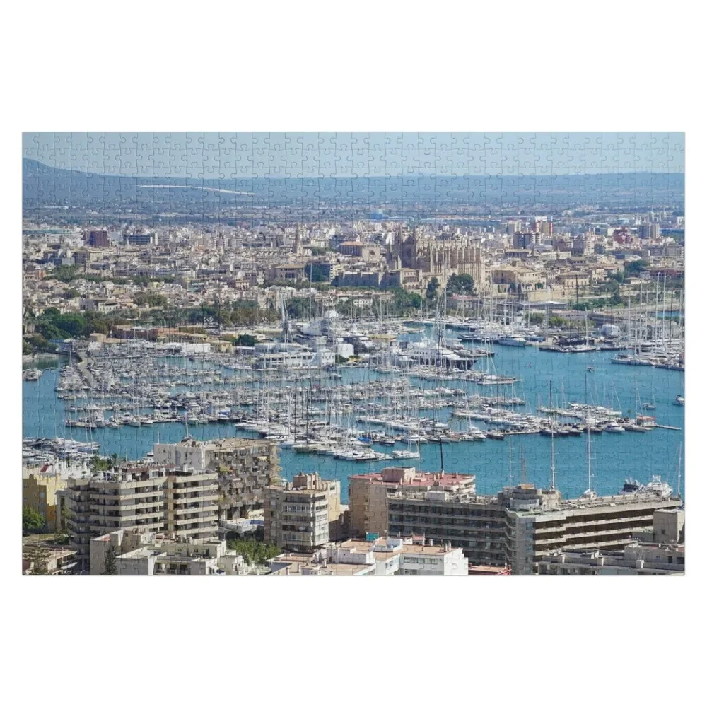 

Port of Palma de Mallorca Jigsaw Puzzle Custom Customizeds For Kids Wooden Jigsaws For Adults Personalized Photo Gift Puzzle
