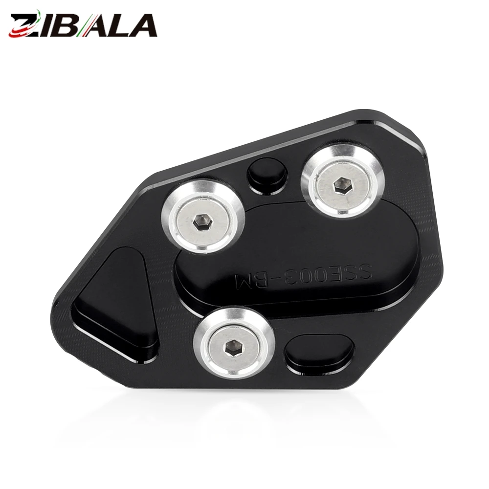 For BMW R1200S HP2 F800R F800S F800ST F800GT 2008-2016 Kickstand Side stand Pad Enlarge Extension Foot Plate 2015 2014 2010 2011