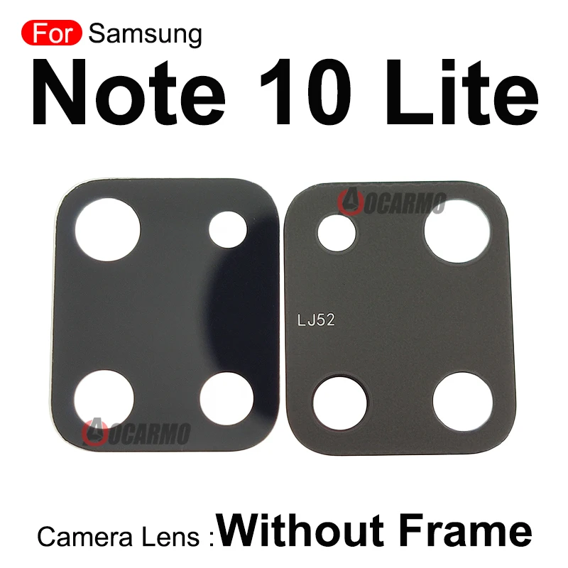 For Samsung Galaxy Note 10 Lite Back Camera Lens And Adhesive Replacement Parts