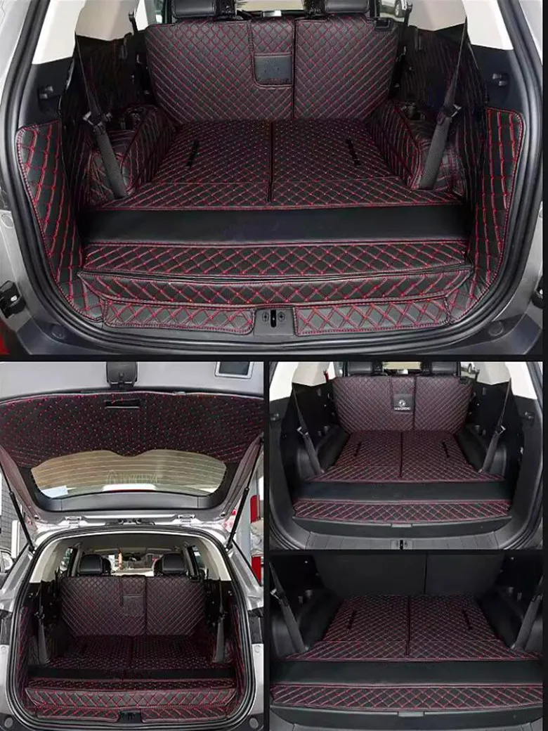 

Custom car trunk mats + Back door mat for Mercedes Benz GLB 35 AMG GLB35 2025-2020 5 seats 7 seats cargo liner mat boot carpets