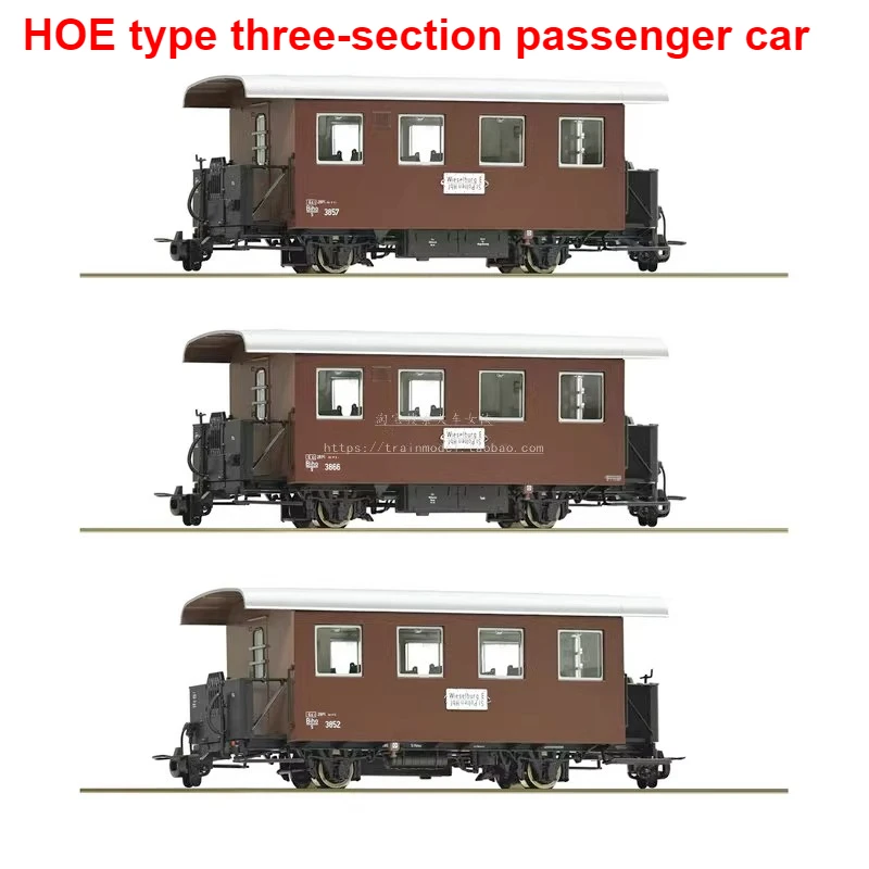 

ROCO HOE 1/87 игрушечный поезд OBB 34103, австрийская пассажирская карета четырех поколений, три узких калибра, набор из 3 кареток, игрушка для мальчика в подарок