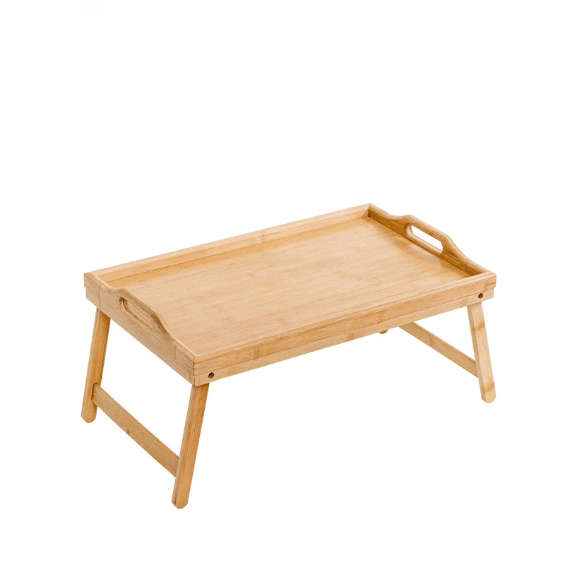 Folding Table for Home Bedroom, Wooden Pallet, Simple Computer, Small Table, Dining Table, Lazy