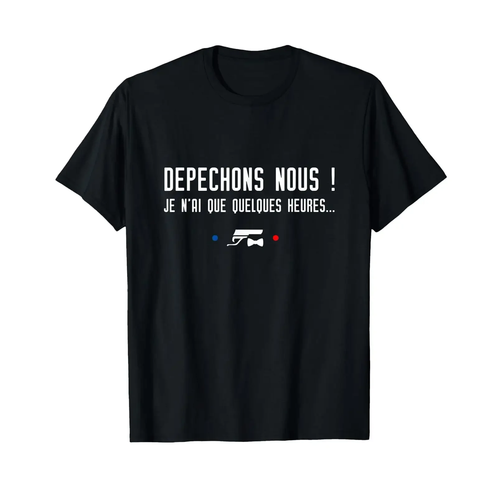 Hurry We Have Only A Few Hours Cult Replica T Shirt Black vintage Washed fashion designer clothes graphic homme Unisex