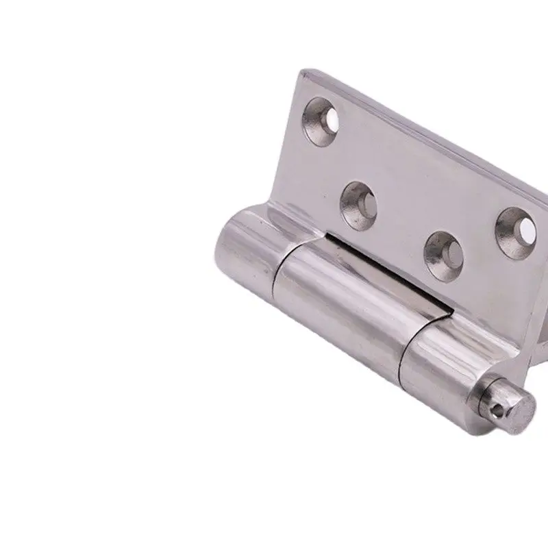 304 Stainless Steel Heavy Duty Industrial Flat Open Bearing Invisible Door Spring Thickened Folding Hinge